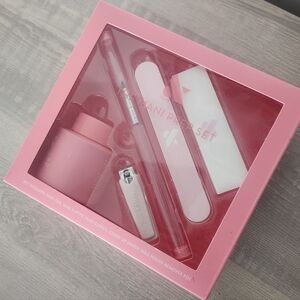 Olive And June Pink Manicure Prep Set – Women Makeup Nail Tools